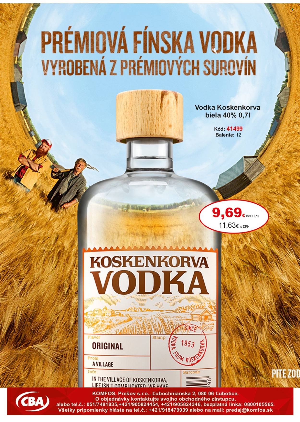 Leták CBA Komfos - 17.5.2024 - 30.5.2024. Strana 13