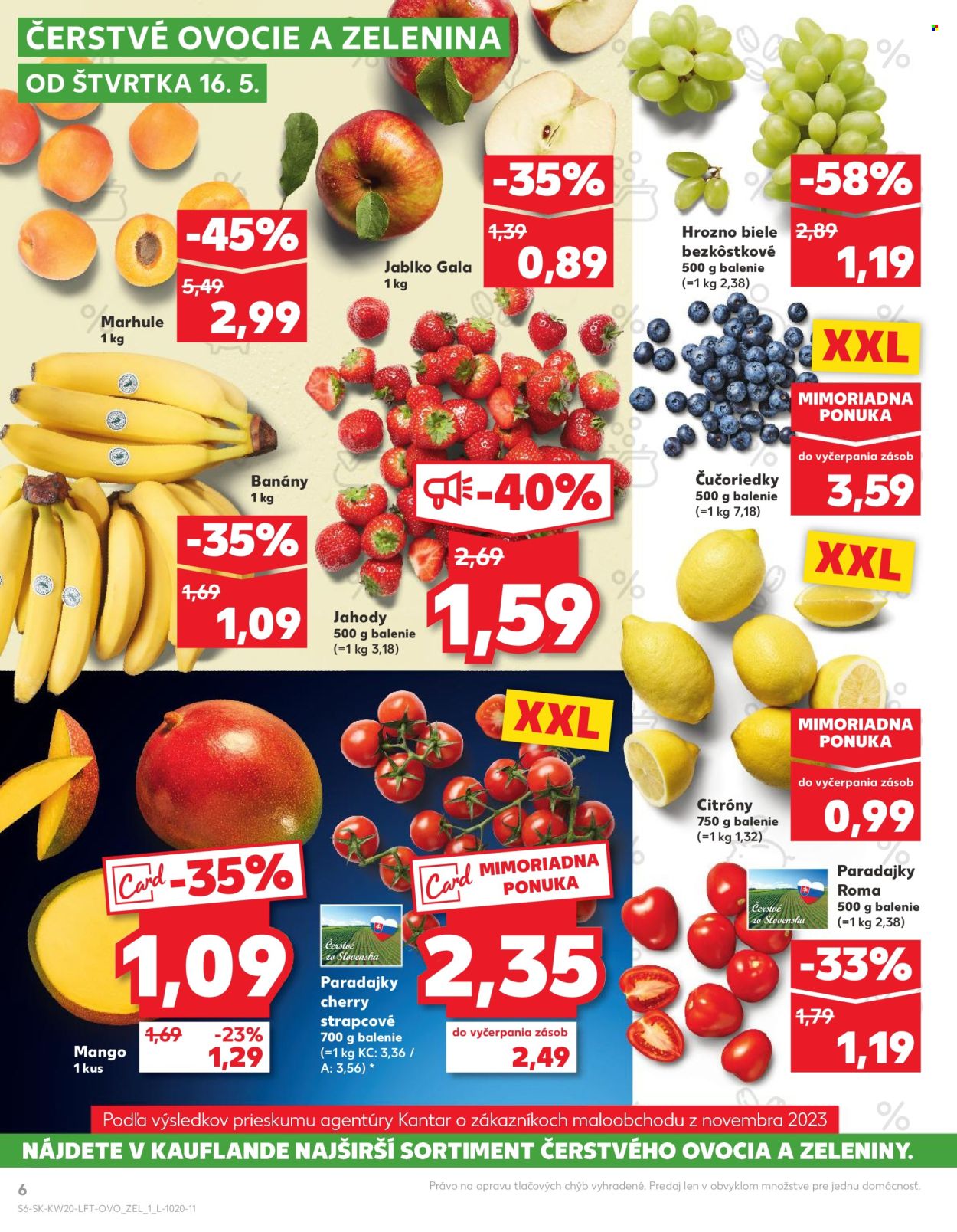Leták Kaufland - 16.5.2024 - 22.5.2024. Strana 6