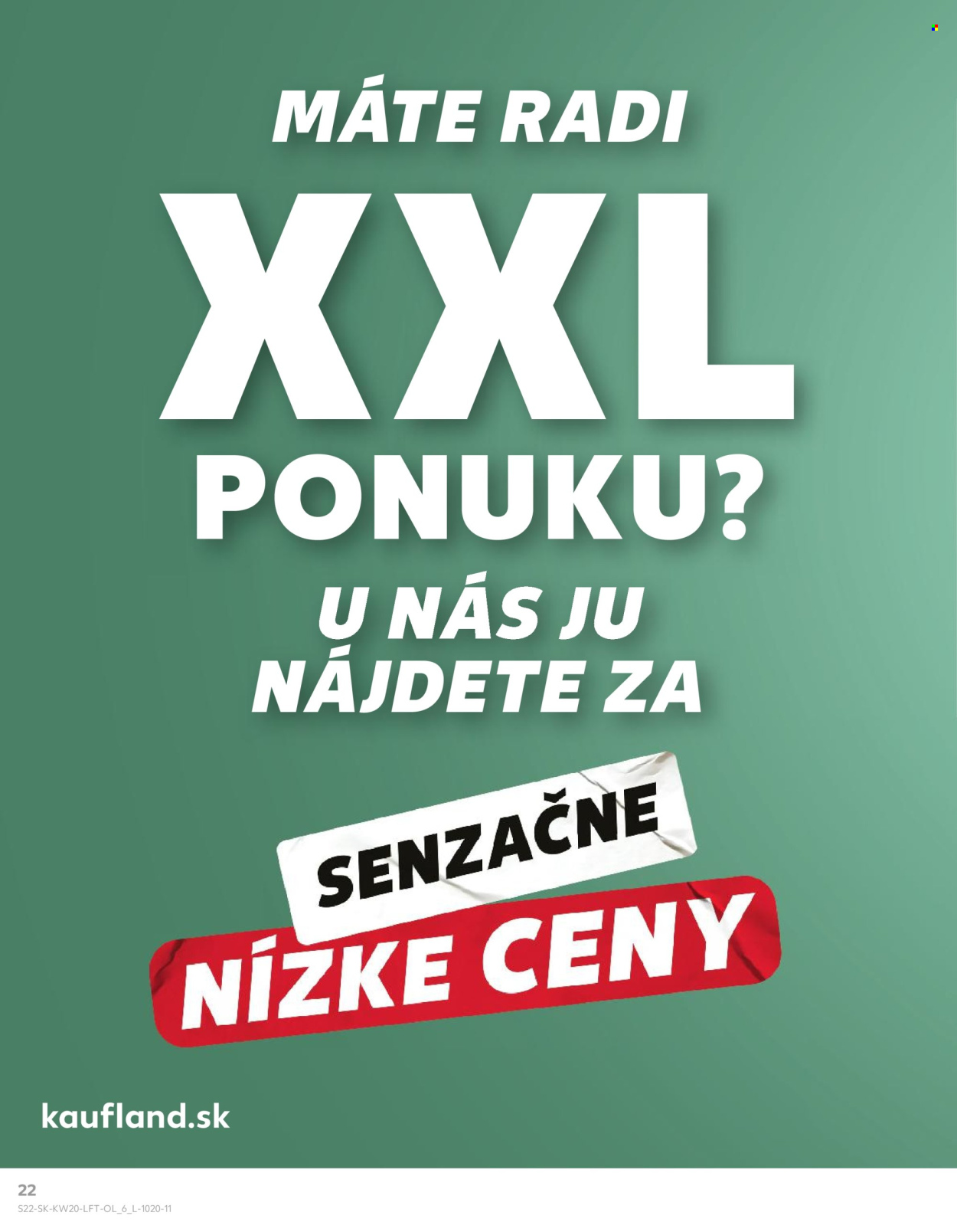 Leták Kaufland - 16.5.2024 - 22.5.2024. Strana 22