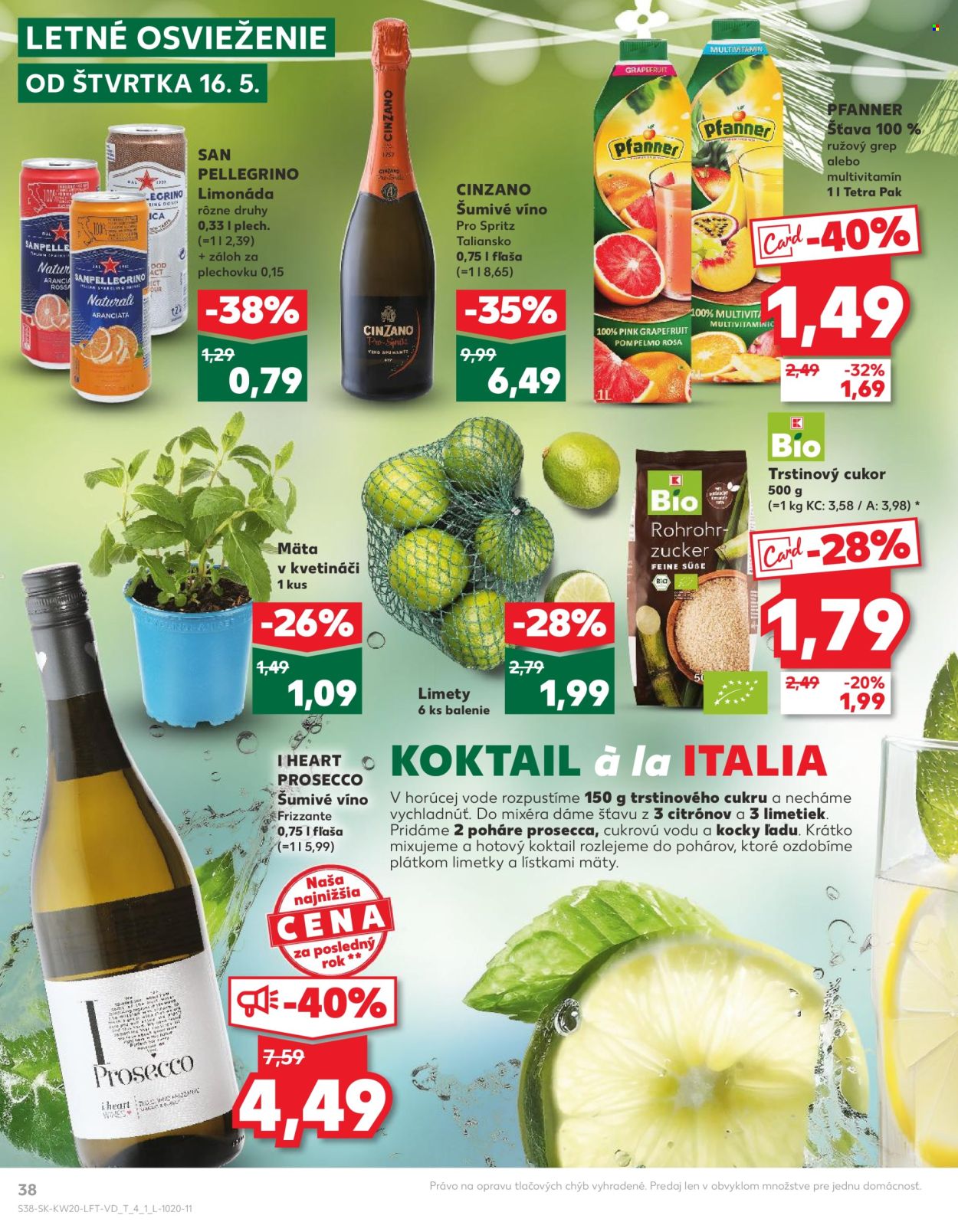 Leták Kaufland - 16.5.2024 - 22.5.2024. Strana 38
