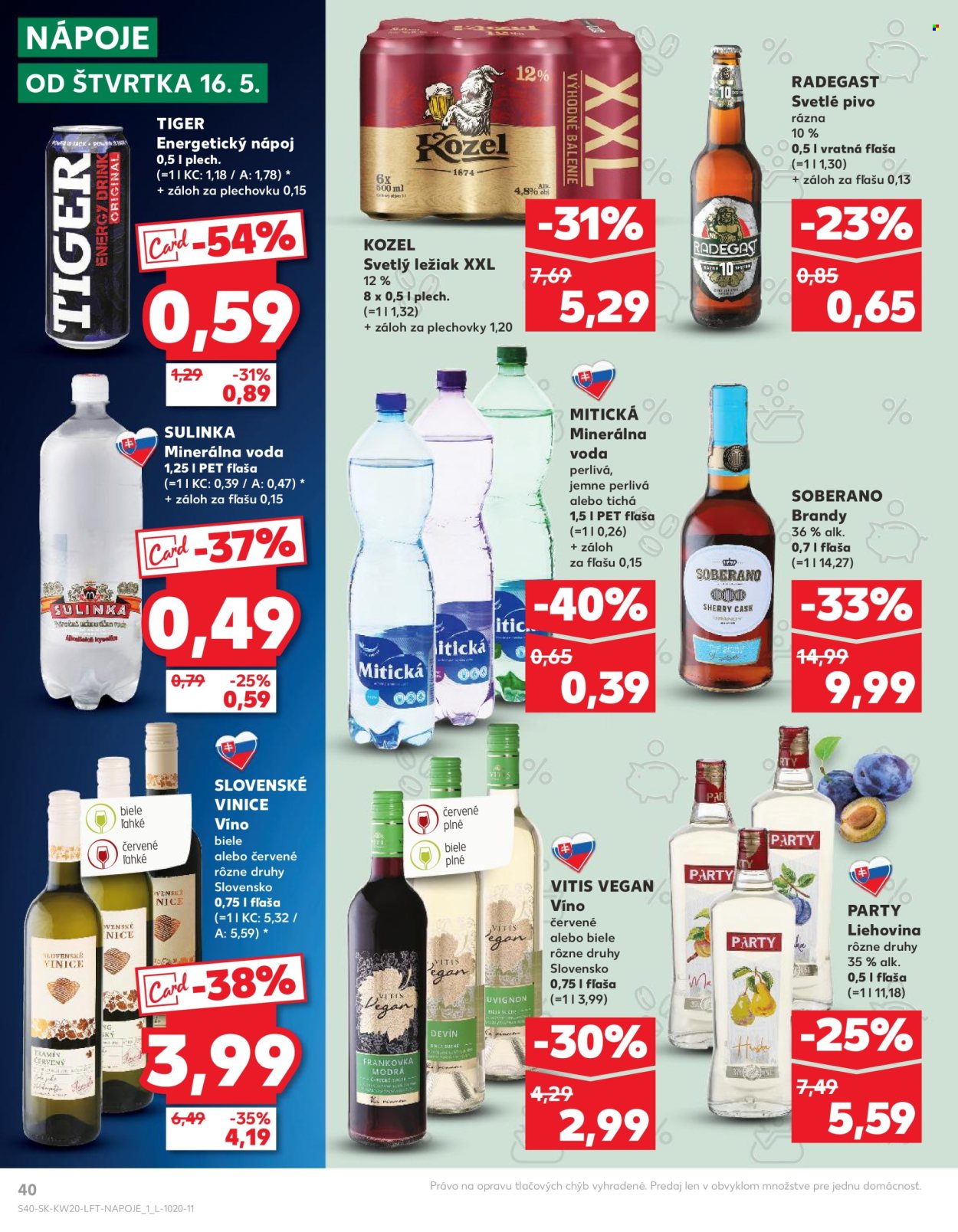 Leták Kaufland - 16.5.2024 - 22.5.2024. Strana 40