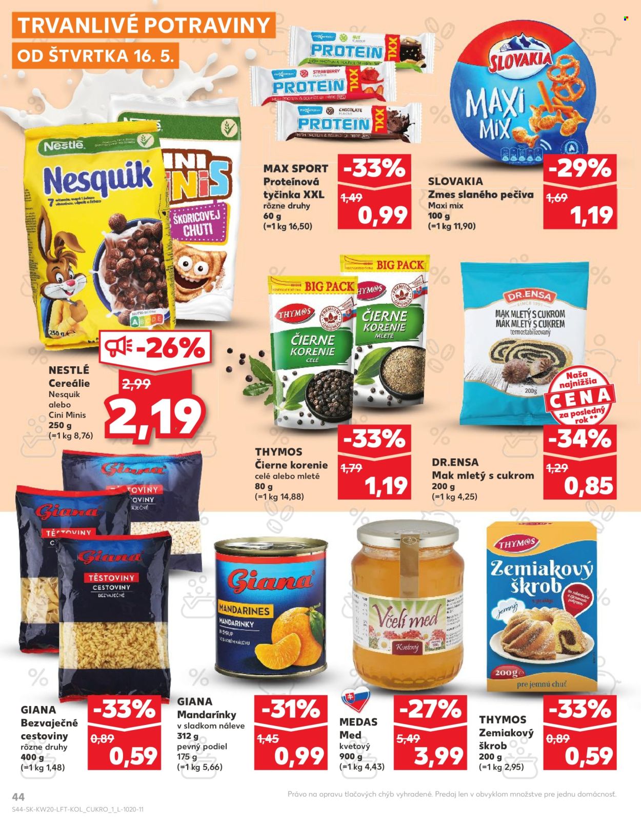 Leták Kaufland - 16.5.2024 - 22.5.2024. Strana 44