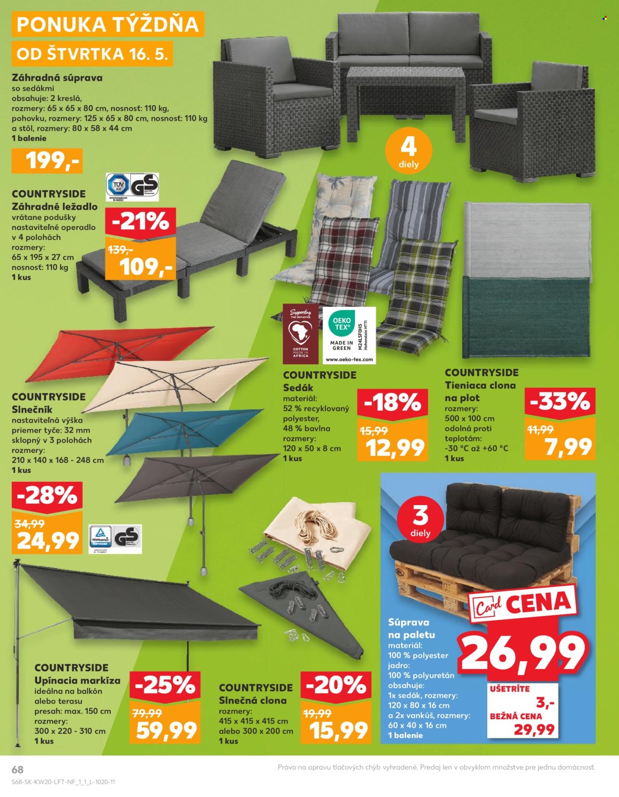 Leták Kaufland - 16.5.2024 - 22.5.2024. Strana 68