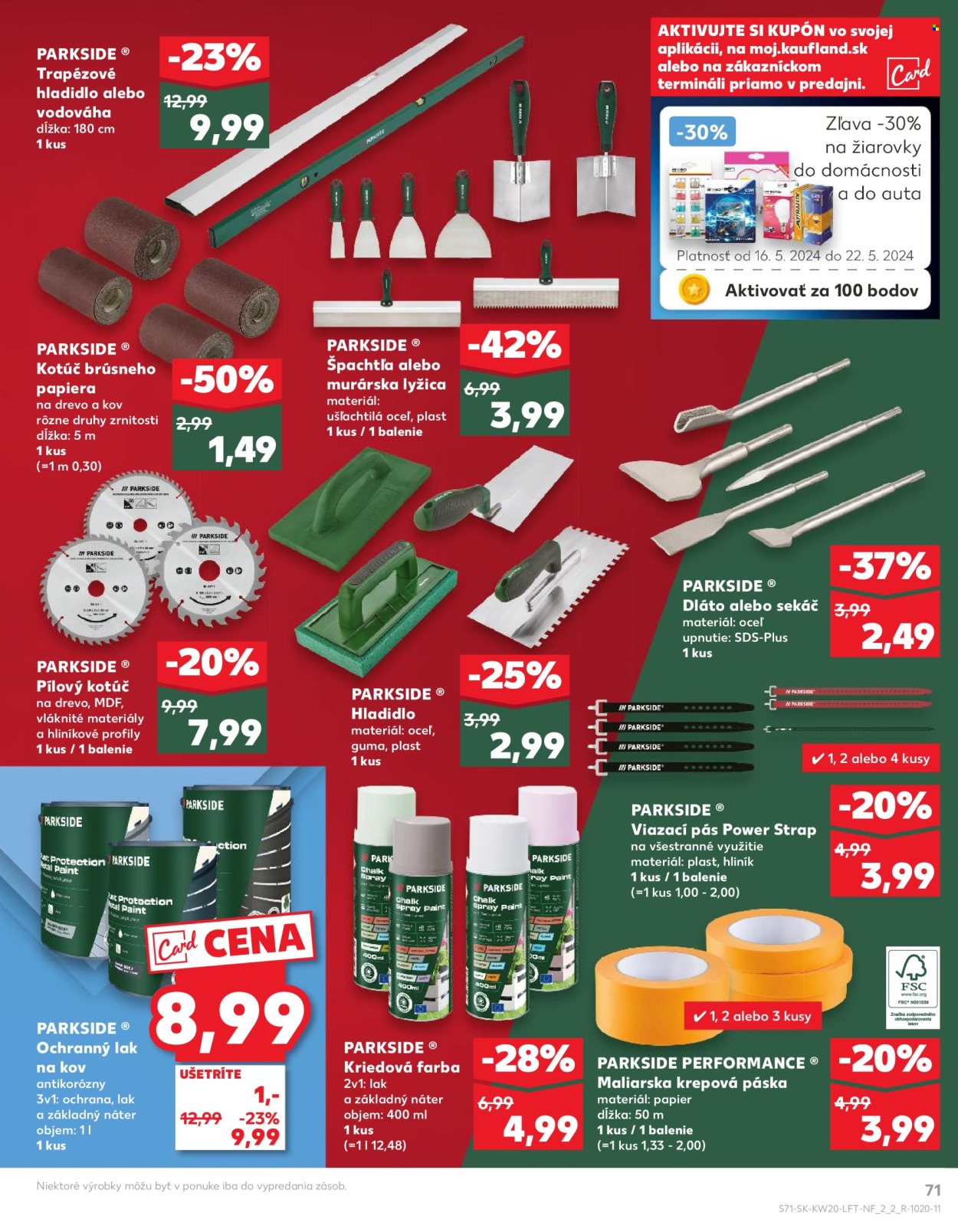 Leták Kaufland - 16.5.2024 - 22.5.2024. Strana 71