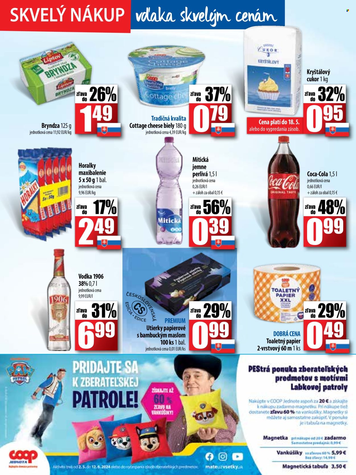 Leták COOP Jednota - 16.5.2024 - 29.5.2024. Strana 16