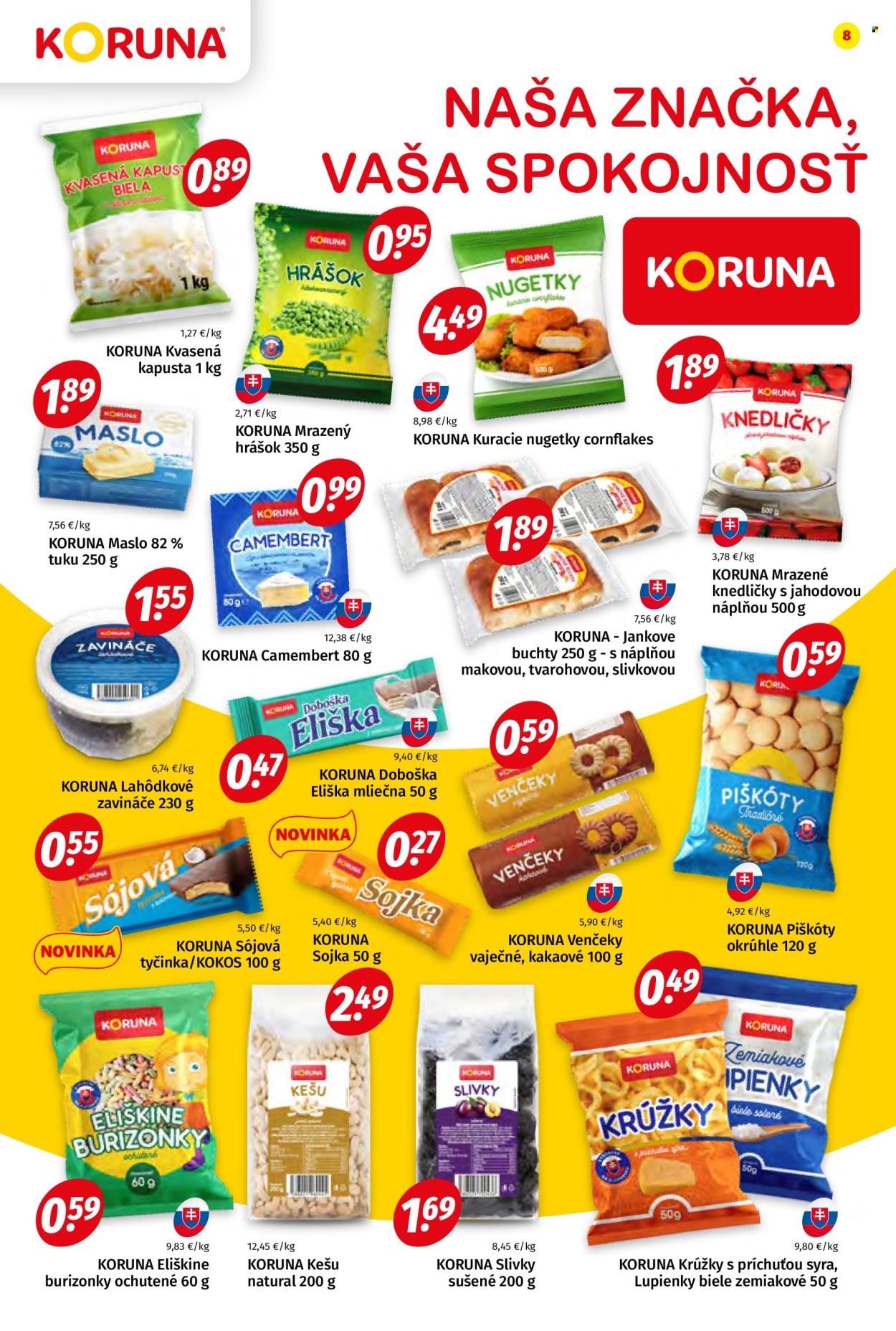 Leták Potraviny KORUNA - 17.5.2024 - 29.5.2024. Strana 8