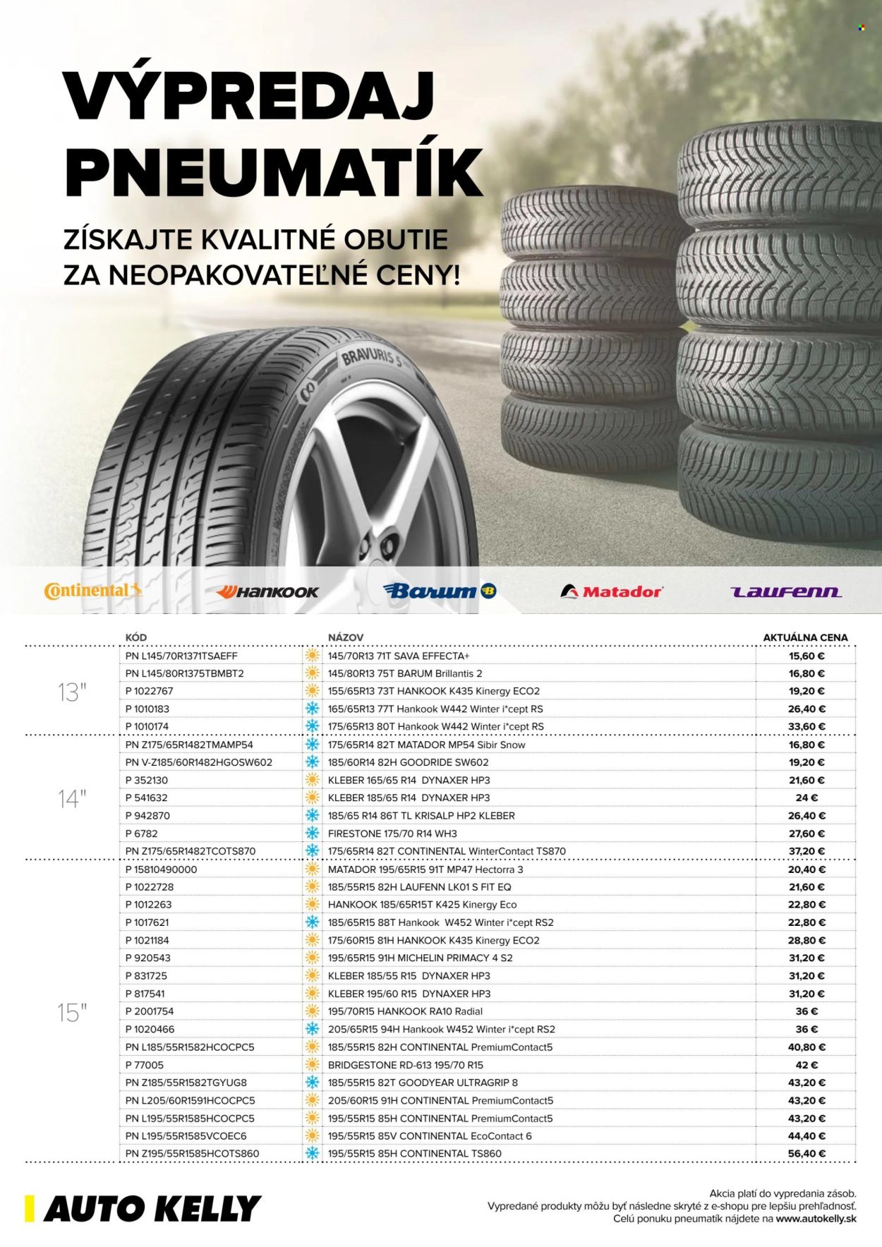 Leták Auto Kelly. Strana 1