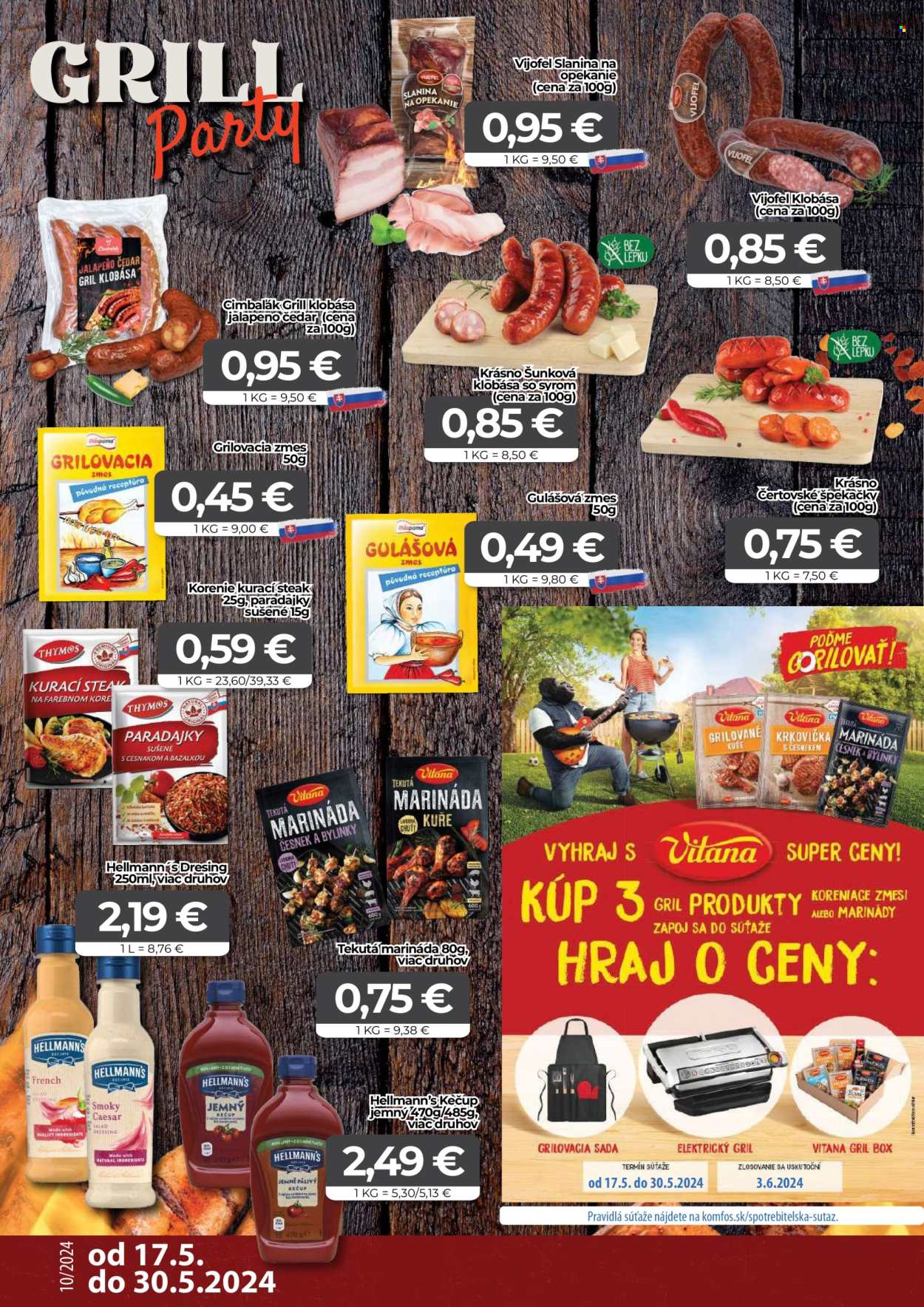 Leták CBA Komfos - 17.5.2024 - 30.5.2024. Strana 2
