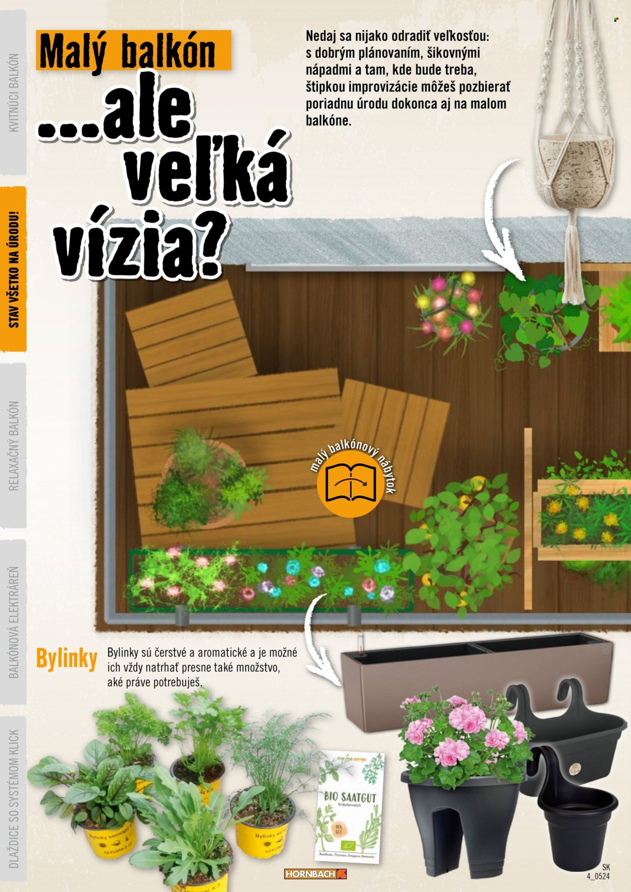 Leták Hornbach. Strana 4