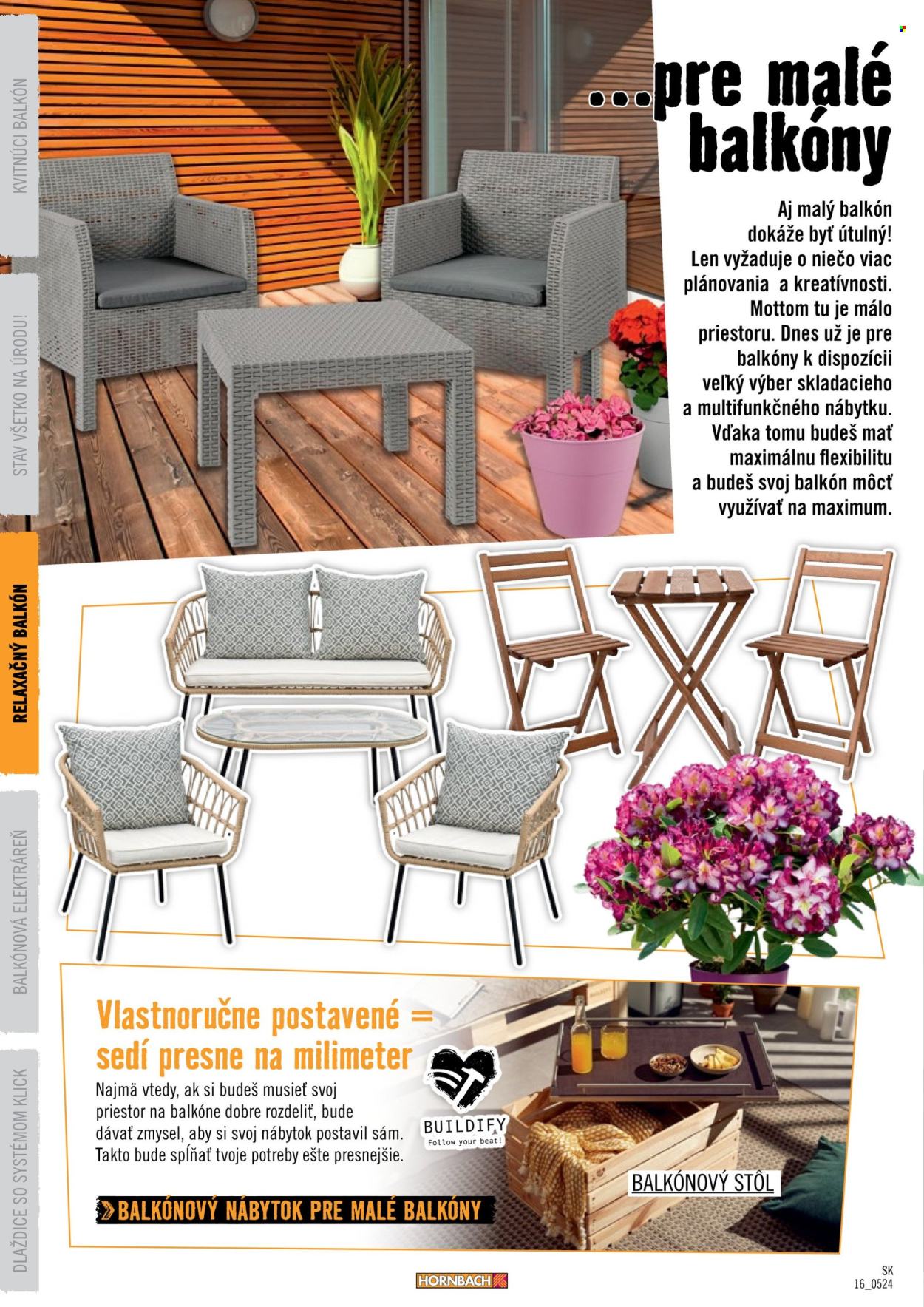 Leták Hornbach. Strana 16