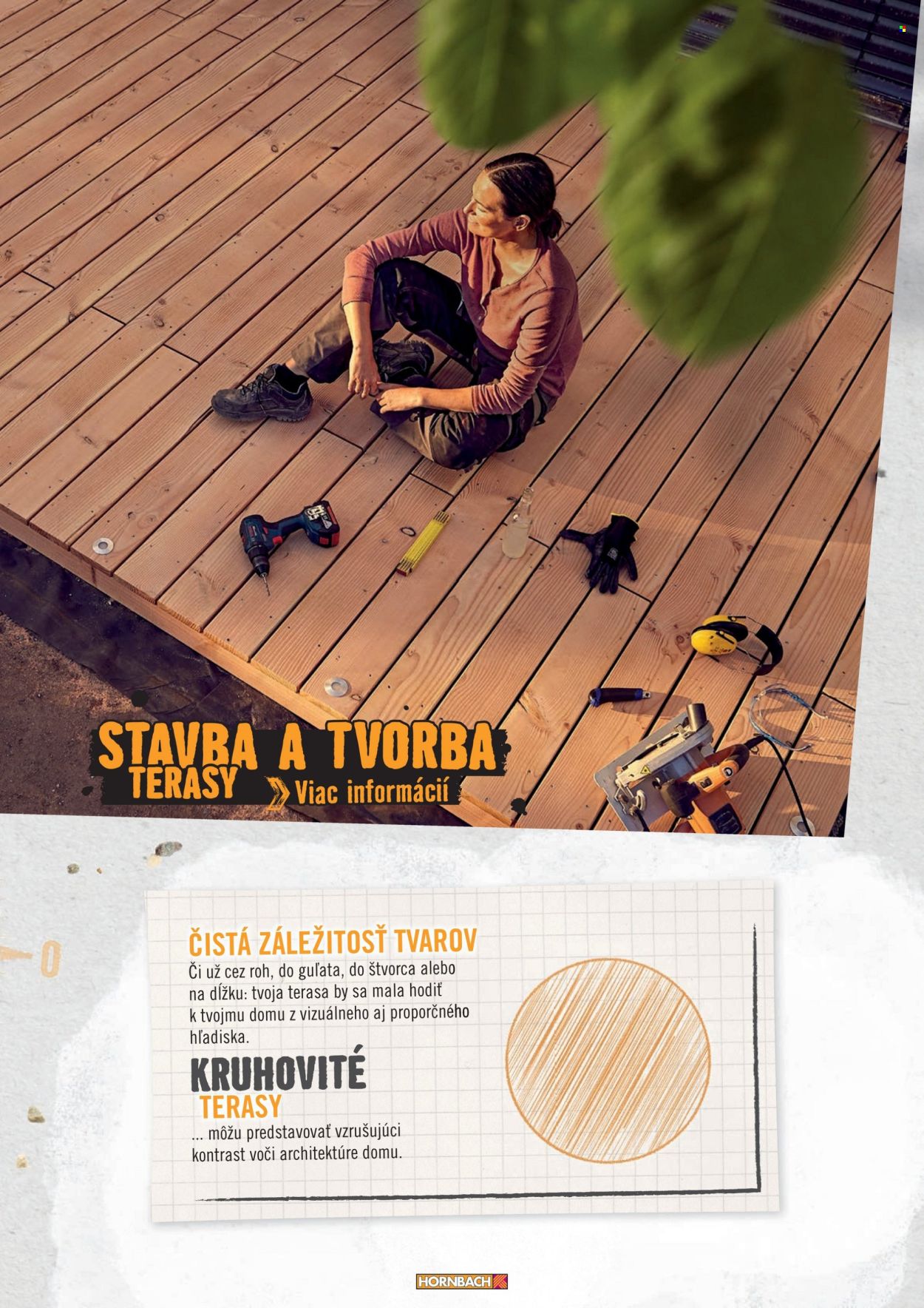 Leták Hornbach. Strana 19