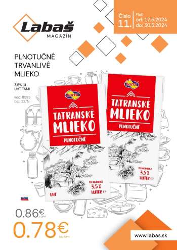Leták Labaš - 17.5.2024 - 30.5.2024.