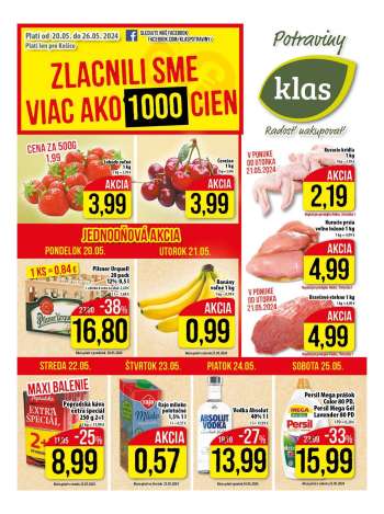 Leták Klas - 20.5.2024 - 26.5.2024.