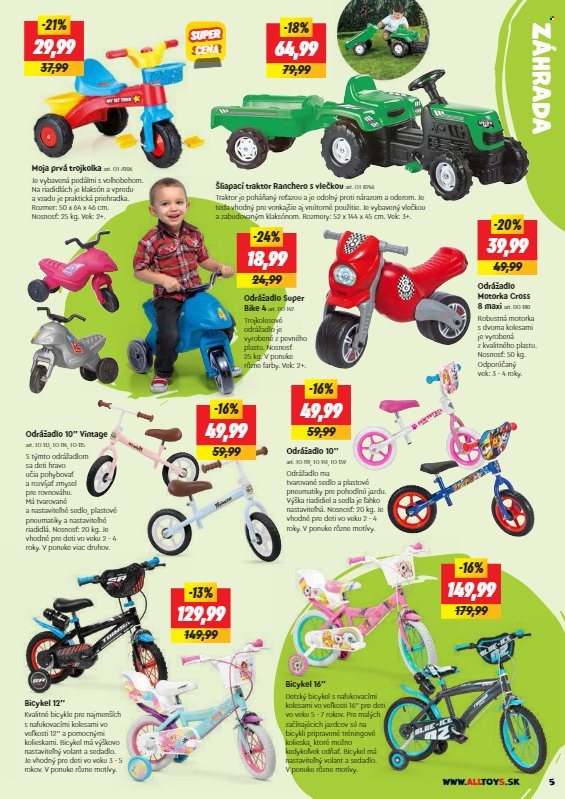 Leták Alltoys. Strana 5