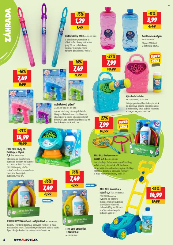 Leták Alltoys. Strana 8