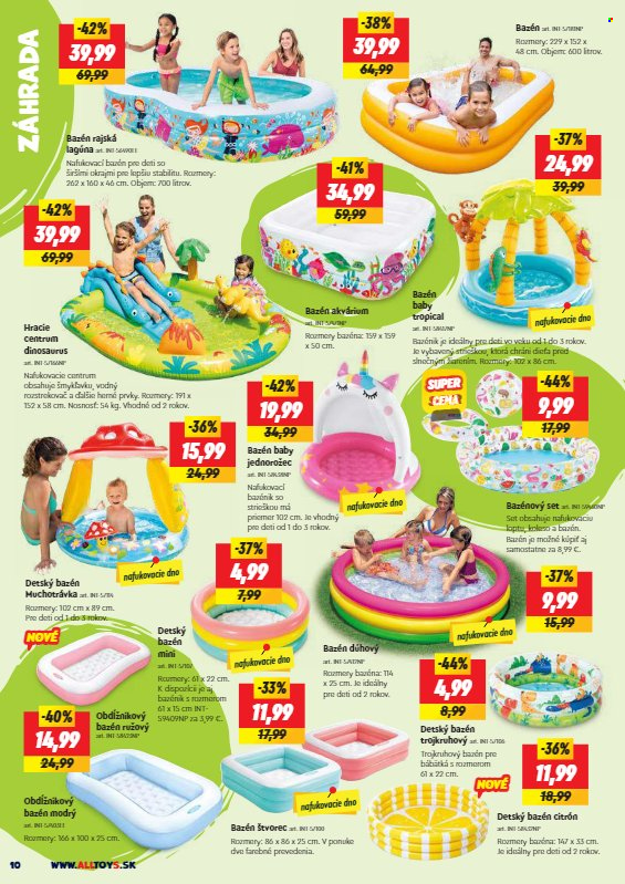 Leták Alltoys. Strana 10