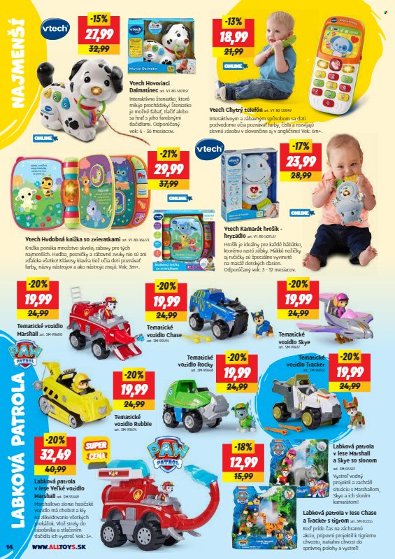 Leták Alltoys. Strana 14