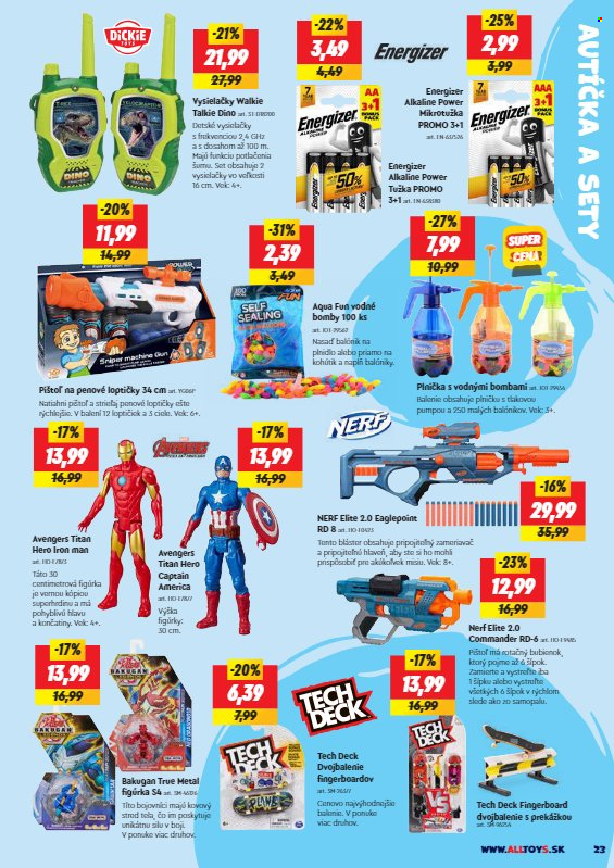 Leták Alltoys. Strana 23