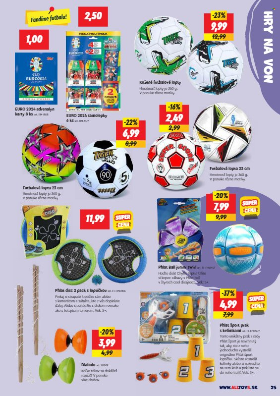 Leták Alltoys. Strana 25