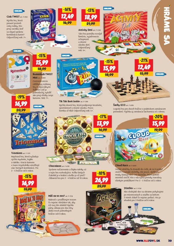Leták Alltoys. Strana 29