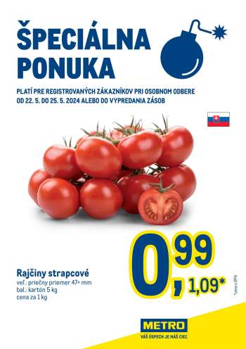 Leták Metro - 22.5.2024 - 25.5.2024.