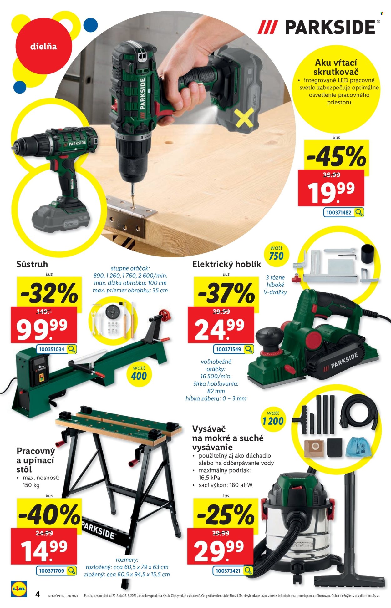 Leták Lidl - 20.5.2024 - 26.5.2024. Strana 4