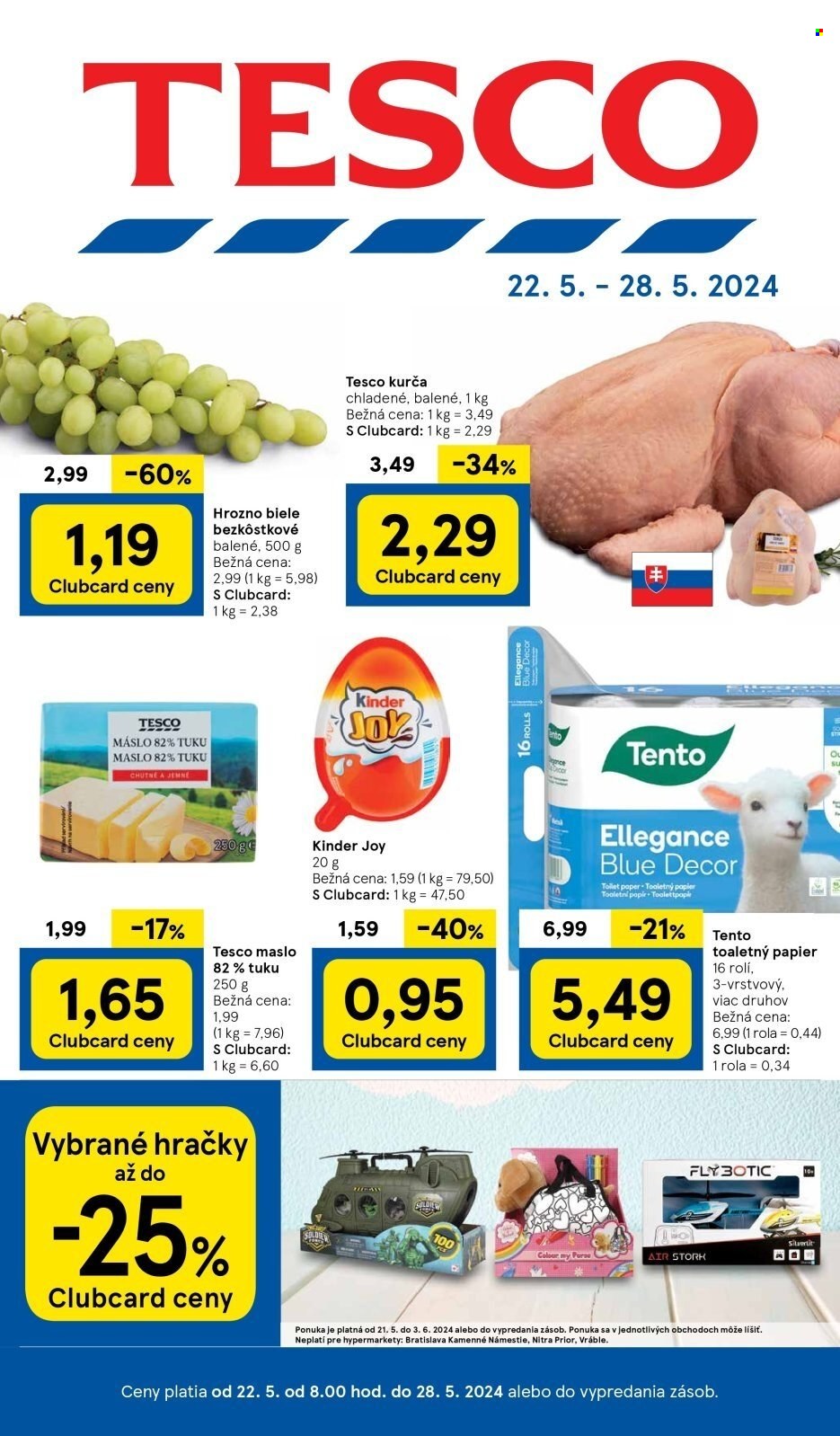Leták TESCO - 22.5.2024 - 28.5.2024. Strana 1
