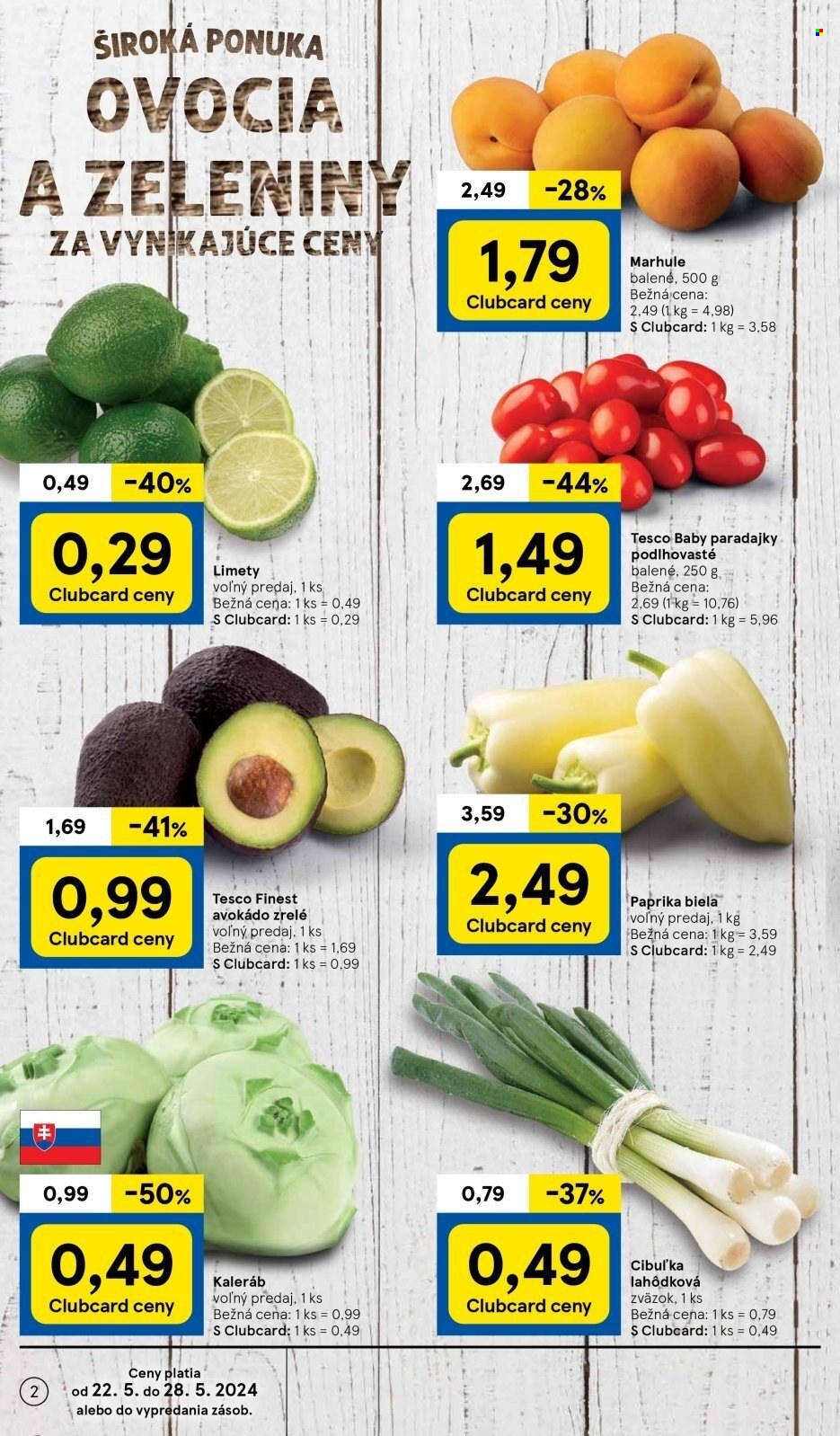 Leták TESCO - 22.5.2024 - 28.5.2024. Strana 2