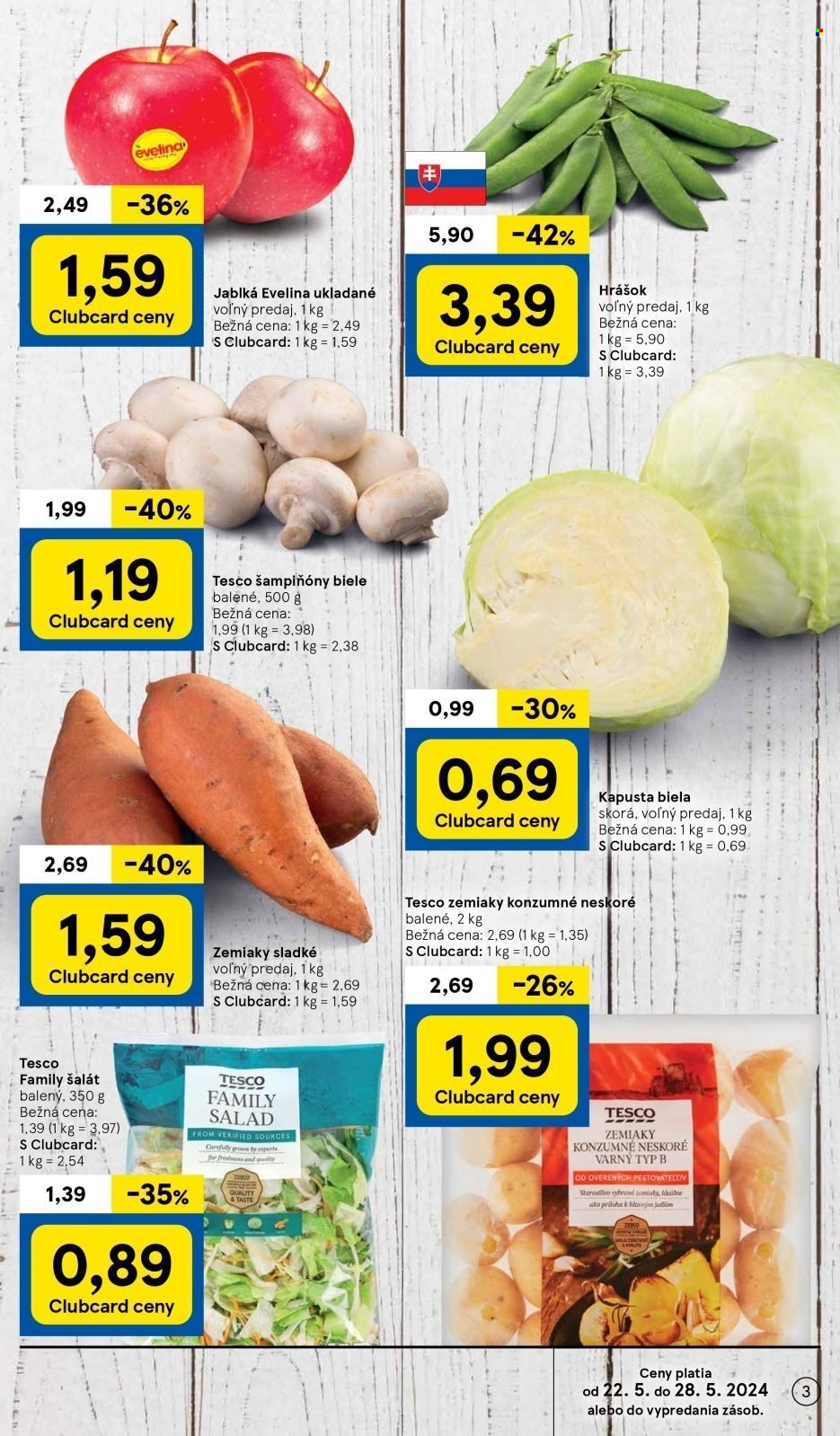 Leták TESCO - 22.5.2024 - 28.5.2024. Strana 3