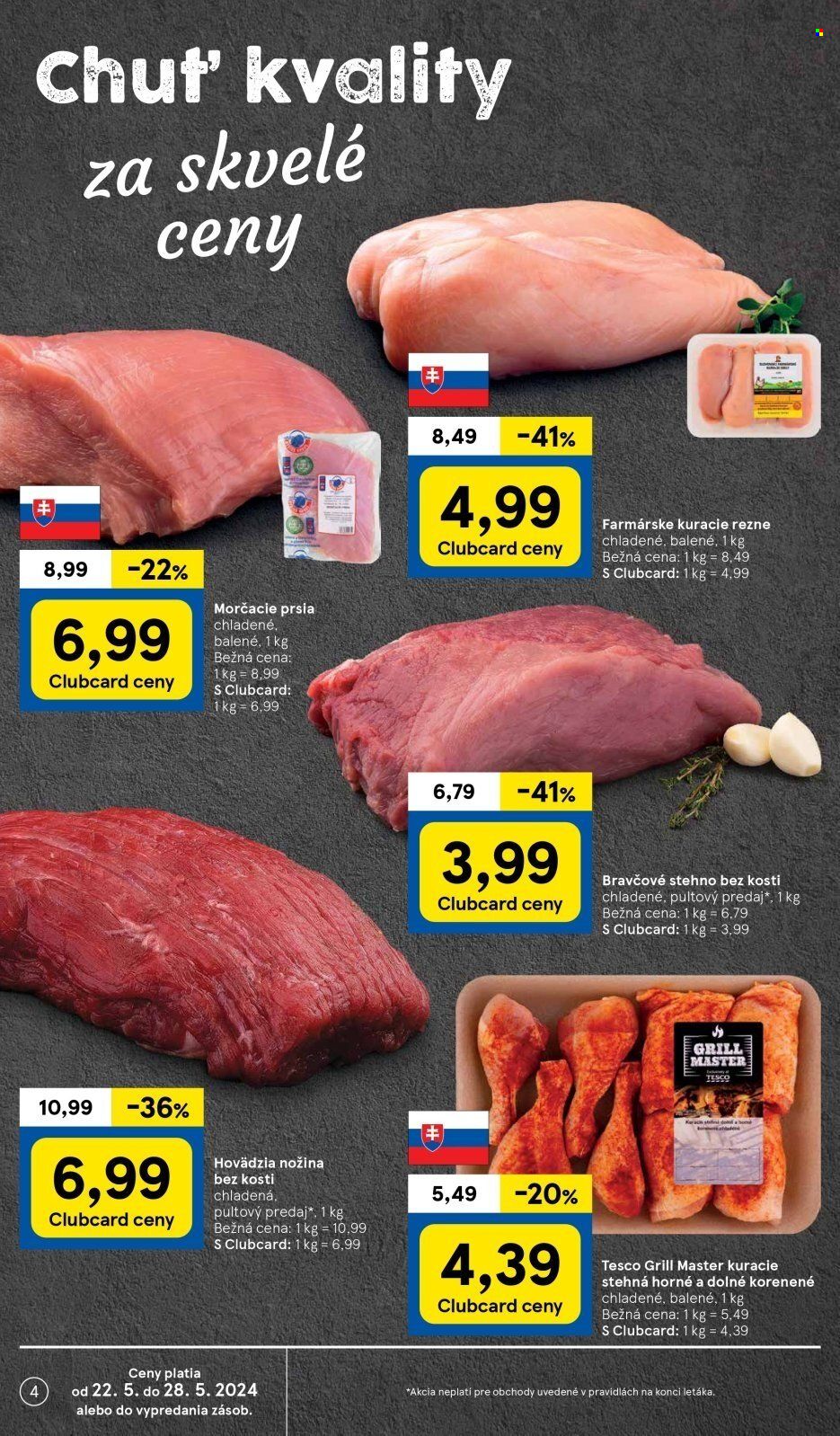 Leták TESCO - 22.5.2024 - 28.5.2024. Strana 4