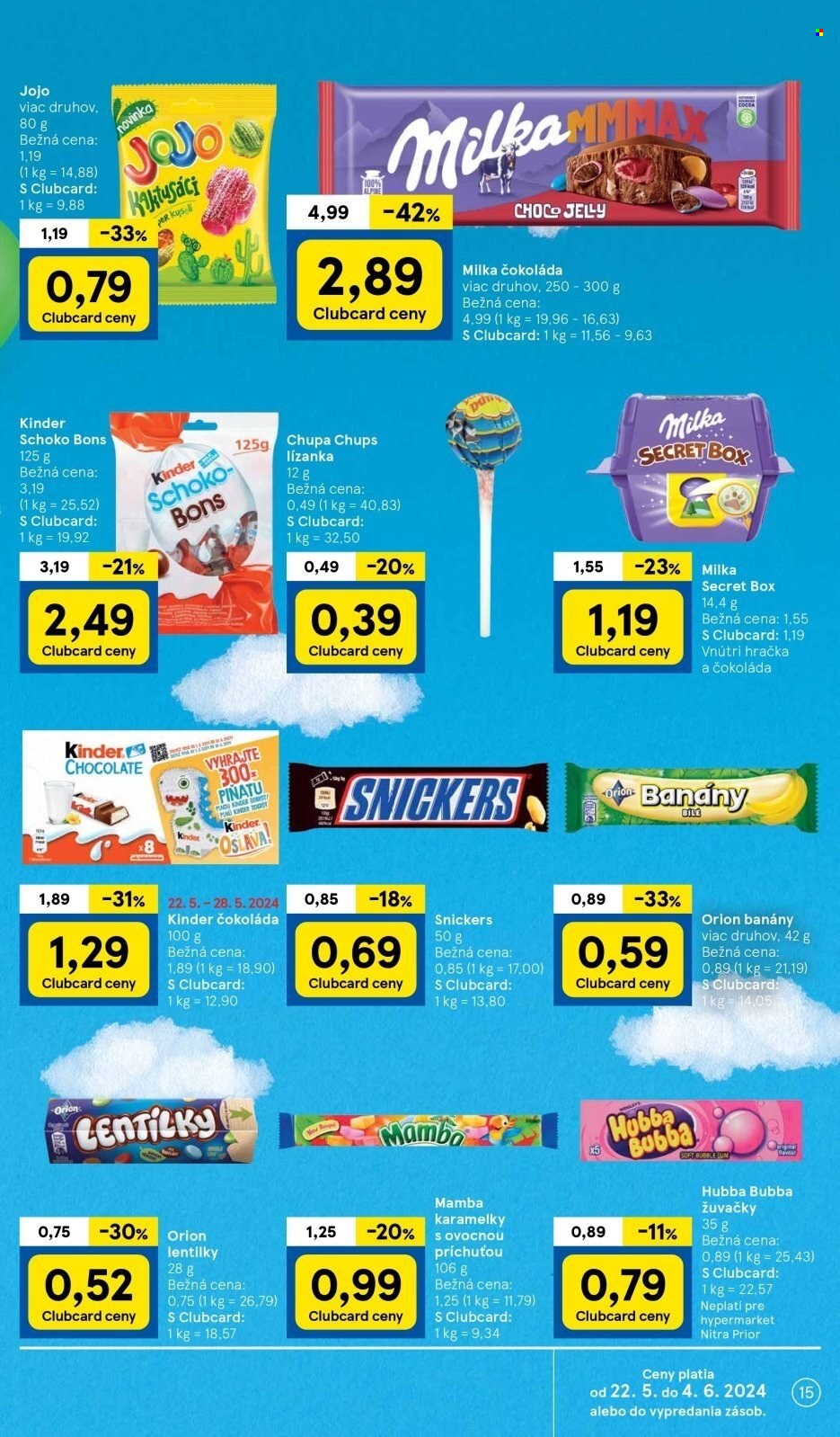 Leták TESCO - 22.5.2024 - 28.5.2024. Strana 15