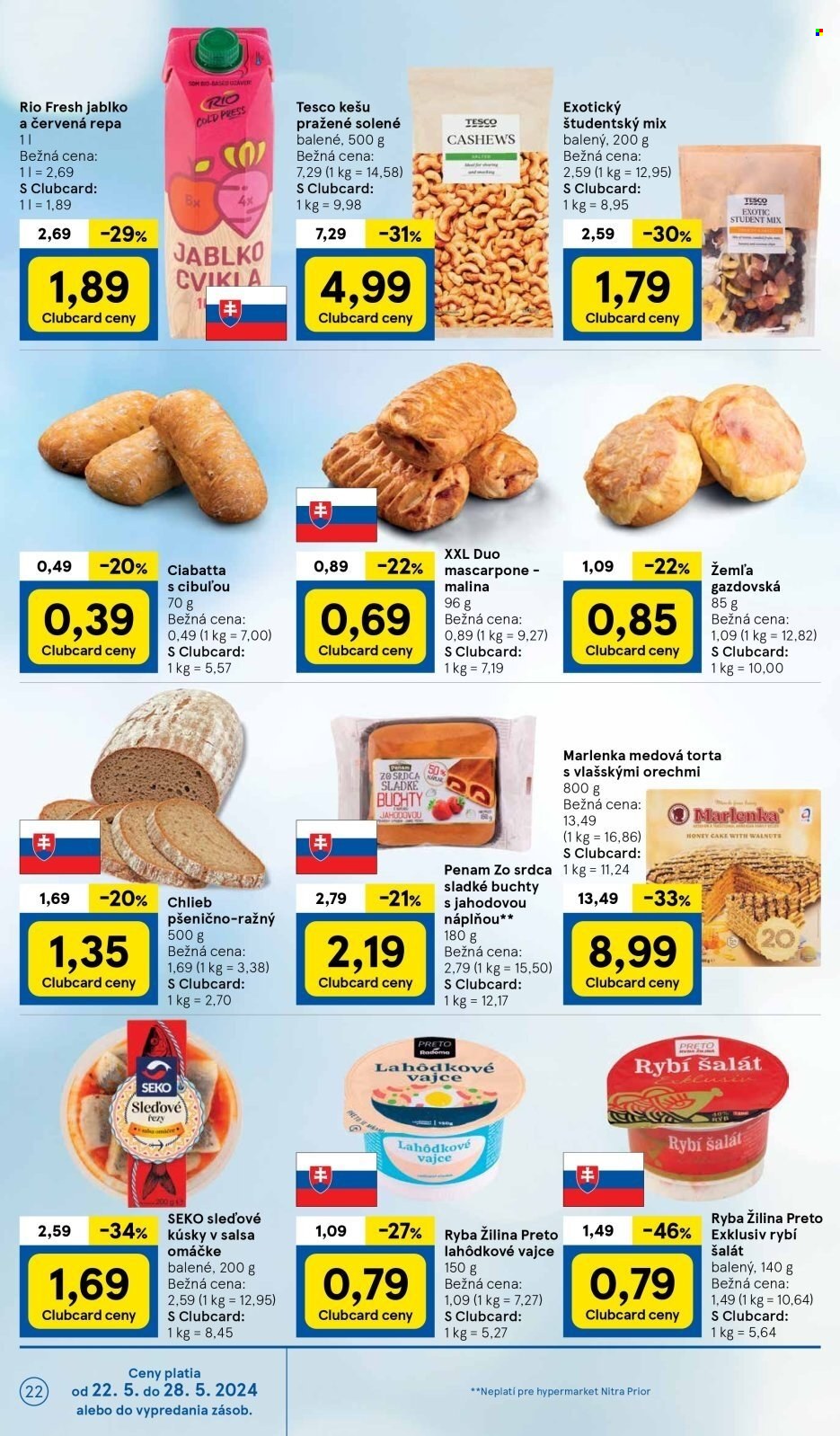 Leták TESCO - 22.5.2024 - 28.5.2024. Strana 22