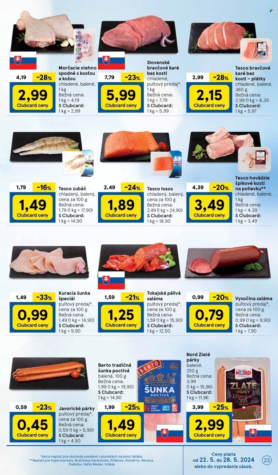 Leták TESCO - 22.5.2024 - 28.5.2024. Strana 23