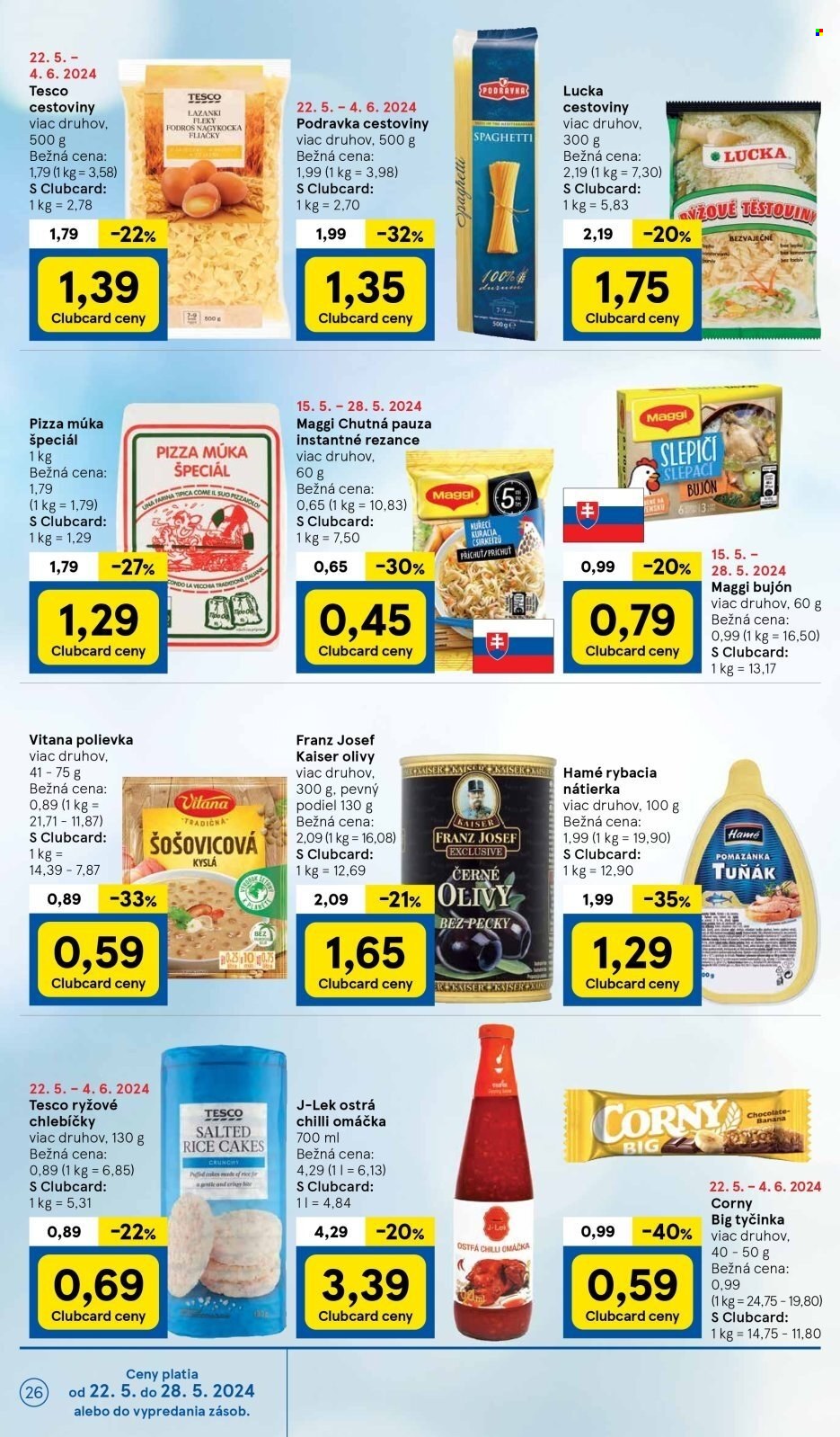 Leták TESCO - 22.5.2024 - 28.5.2024. Strana 26