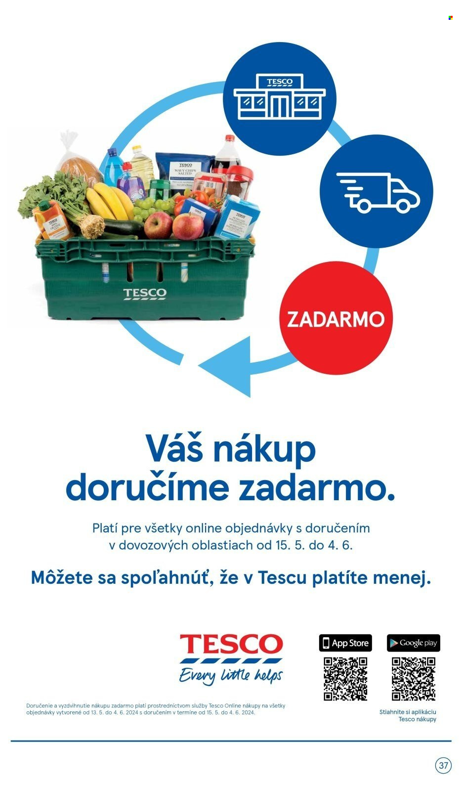 Leták TESCO - 22.5.2024 - 28.5.2024. Strana 37