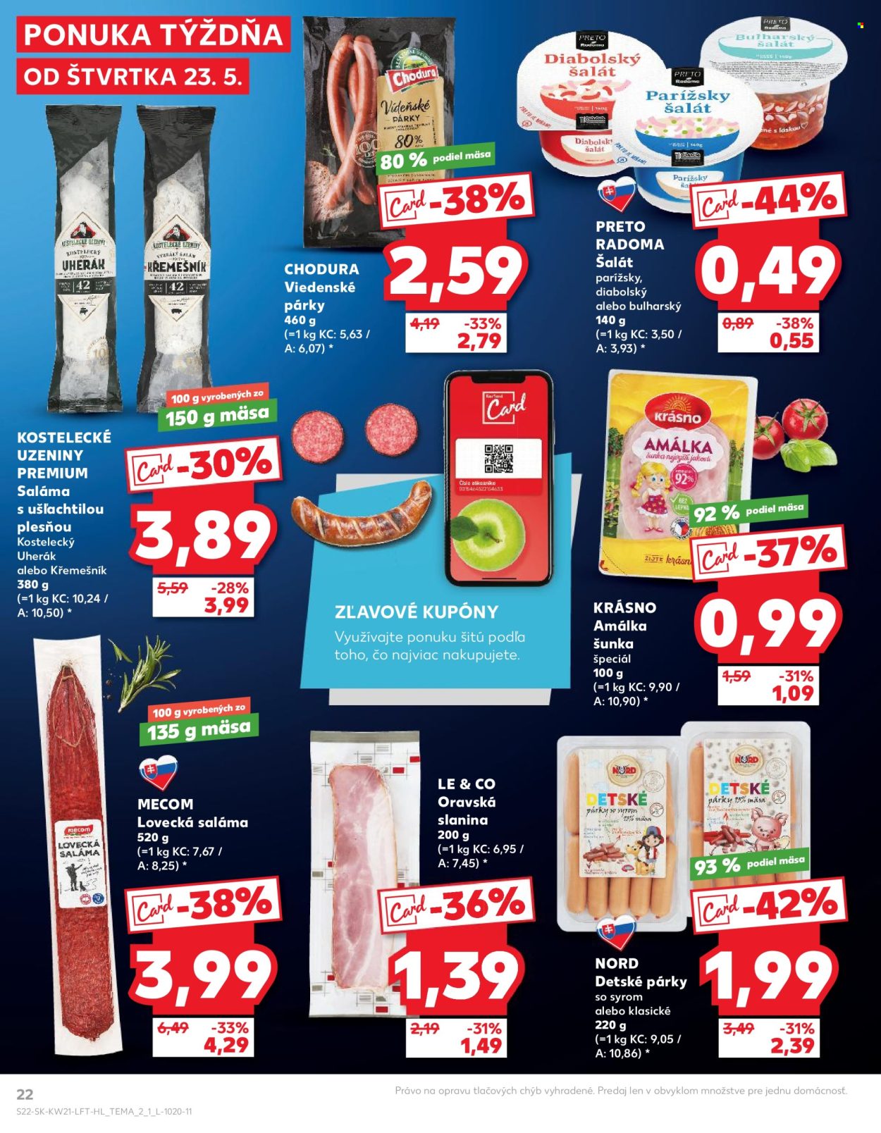 Leták Kaufland - 23.5.2024 - 29.5.2024. Strana 22