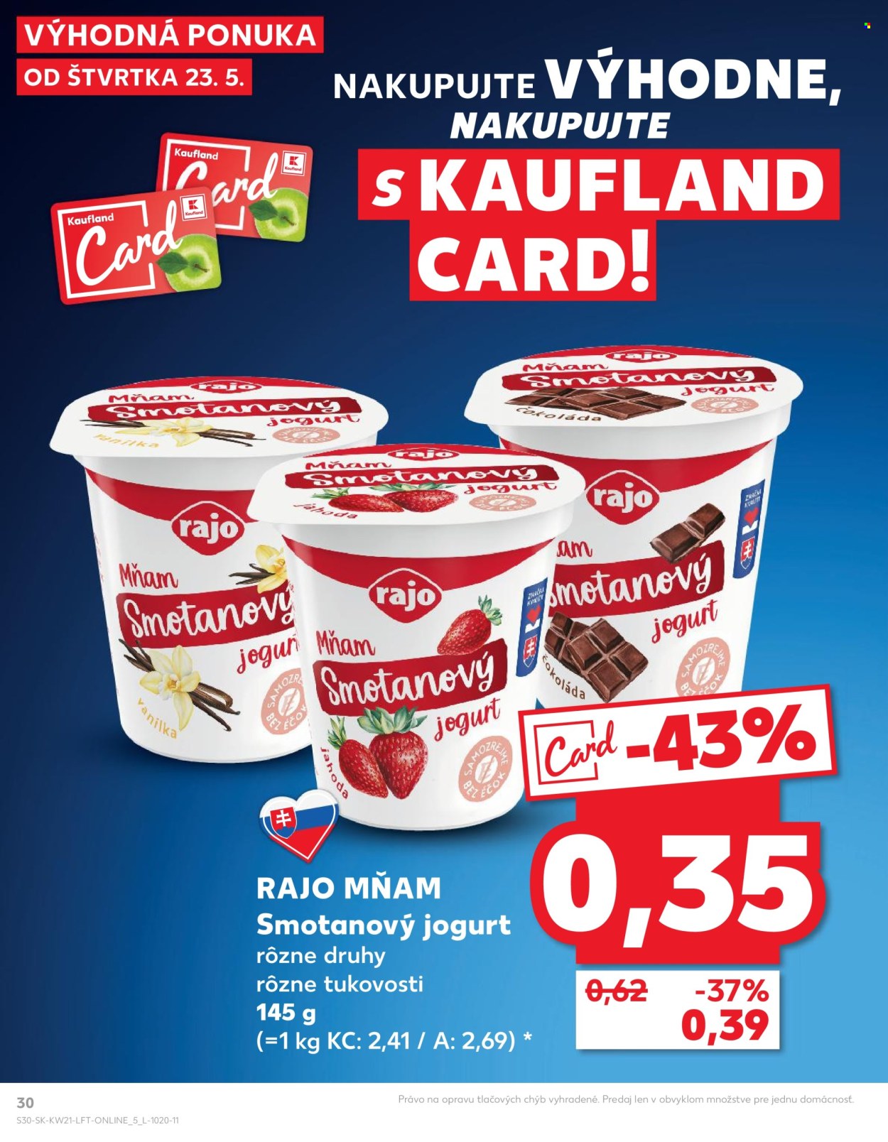 Leták Kaufland - 23.5.2024 - 29.5.2024. Strana 30