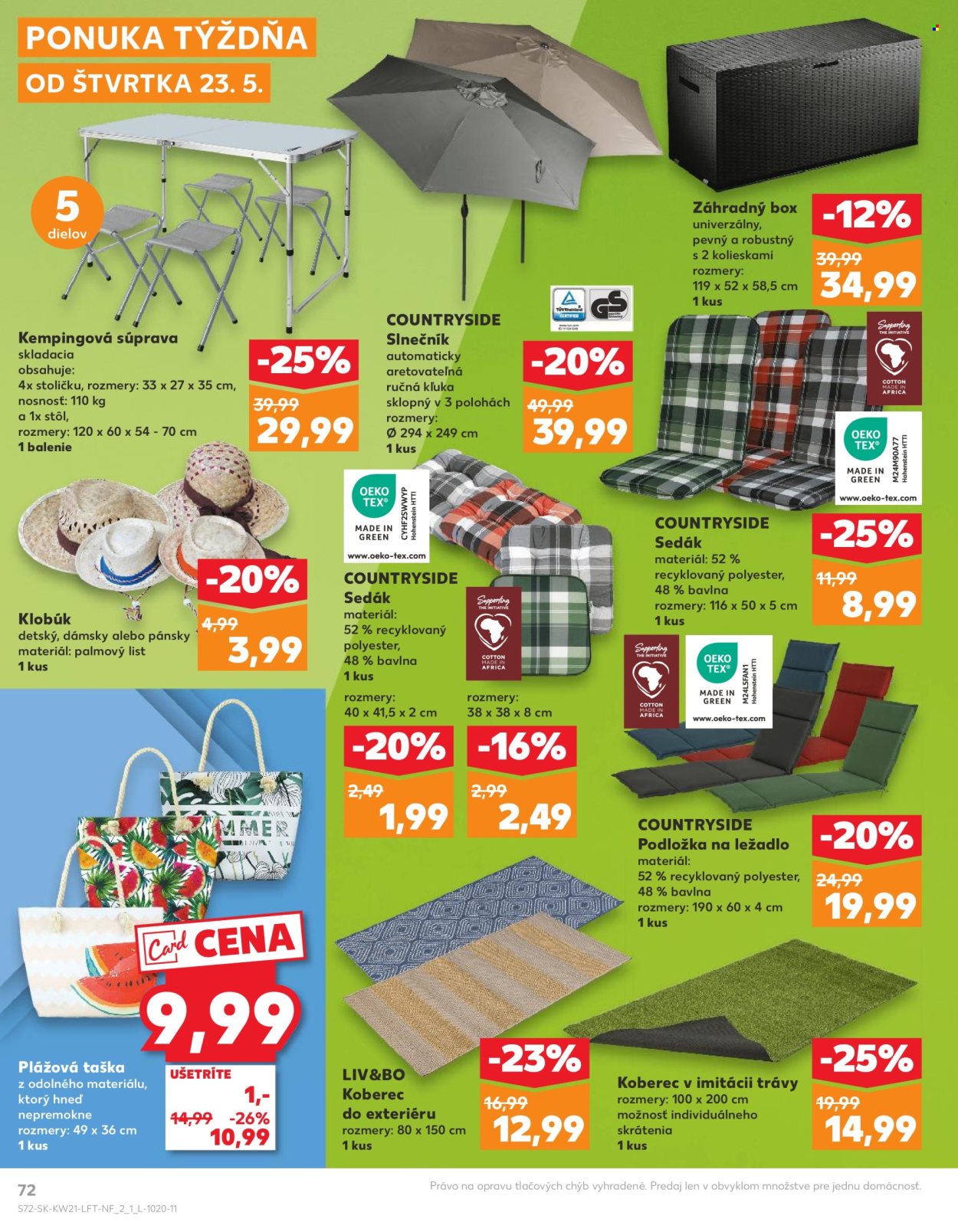 Leták Kaufland - 23.5.2024 - 29.5.2024. Strana 72