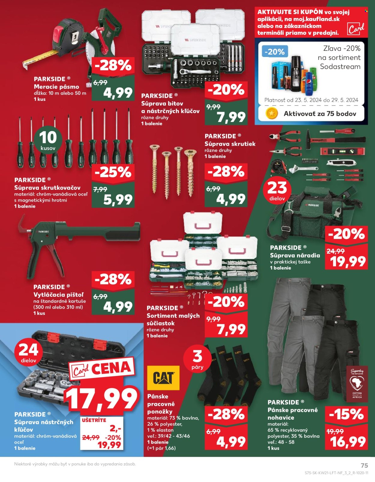 Leták Kaufland - 23.5.2024 - 29.5.2024. Strana 75