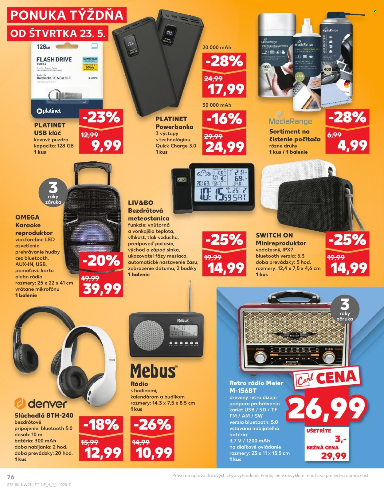 Leták Kaufland - 23.5.2024 - 29.5.2024. Strana 76