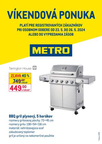Leták Metro - 23.5.2024 - 26.5.2024.