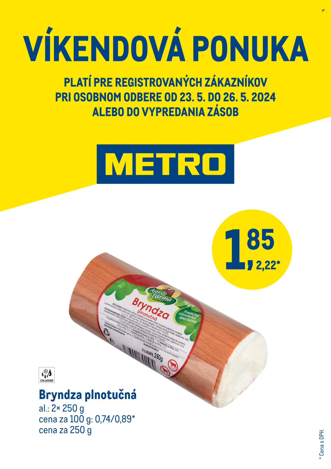 Leták Metro - 23.5.2024 - 26.5.2024. Strana 1