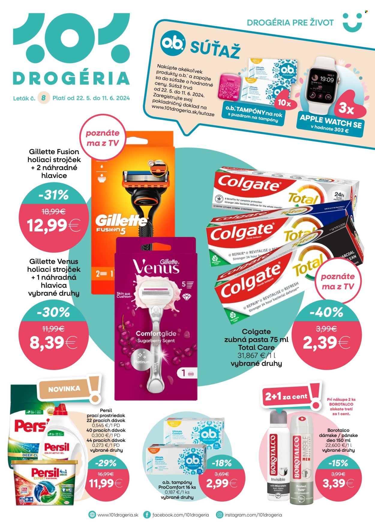 Leták 101 Drogerie - 22.5.2024 - 11.6.2024. Strana 1