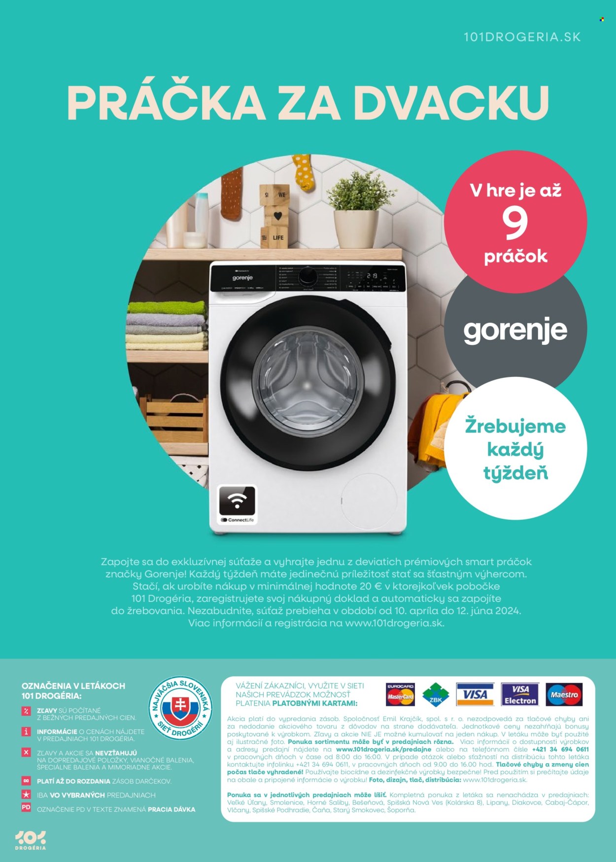 Leták 101 Drogerie - 22.5.2024 - 11.6.2024. Strana 12