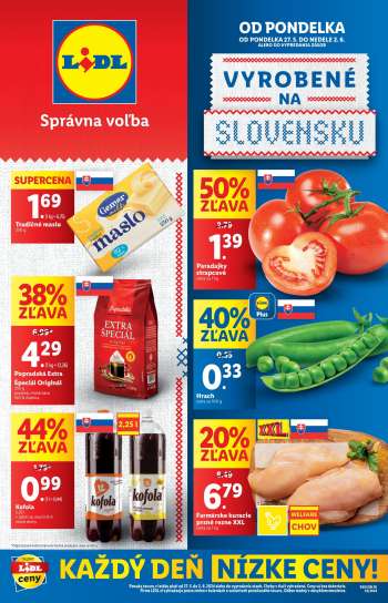 Leták Lidl - 27.5.2024 - 2.6.2024.