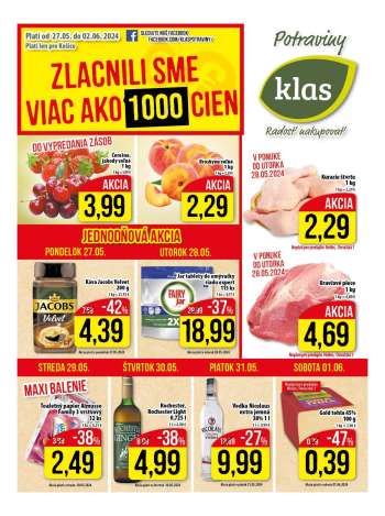 Leták Klas - 27.5.2024 - 2.6.2024.