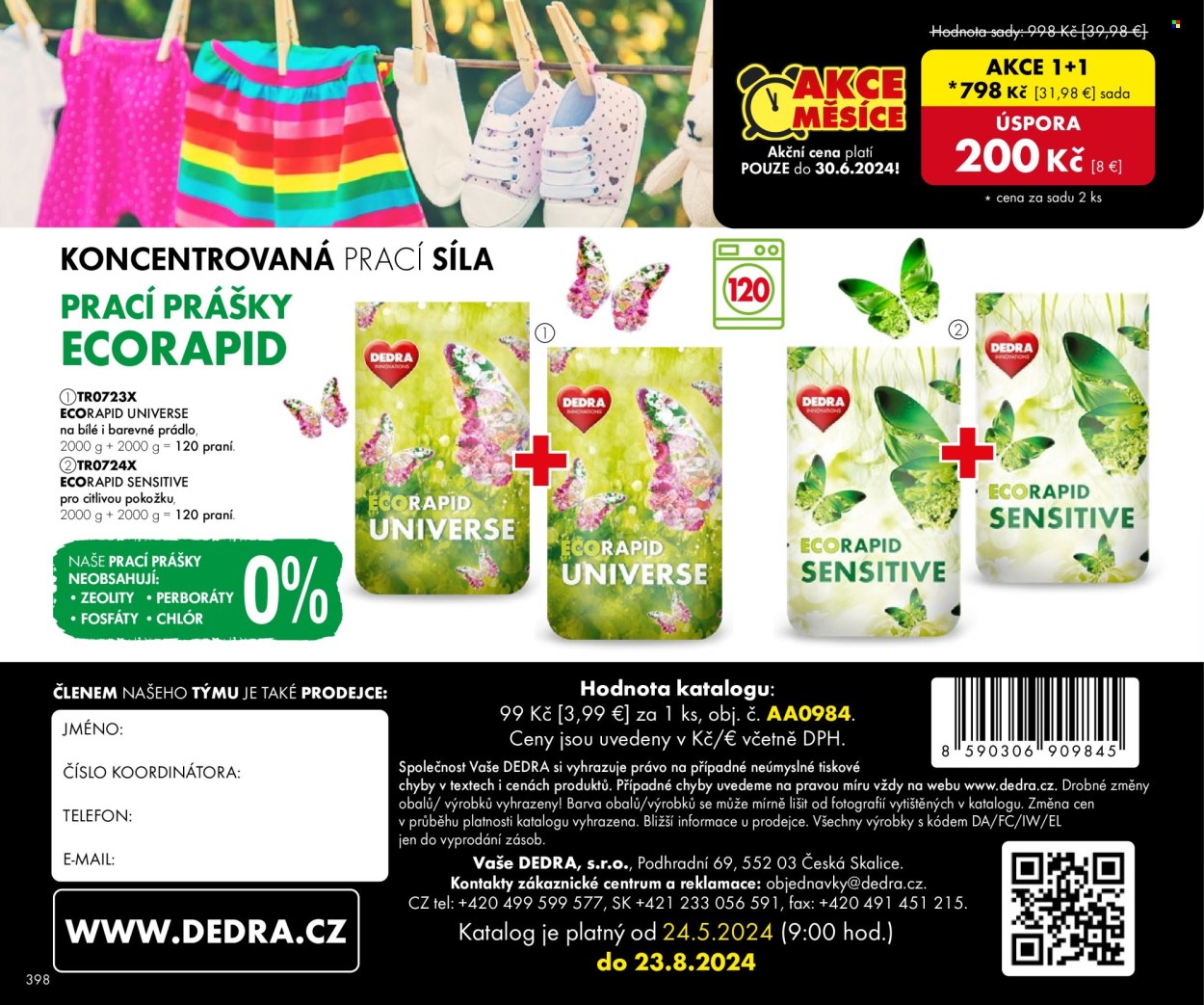 Leták Dedra - 24.5.2024 - 23.8.2024. Strana 98