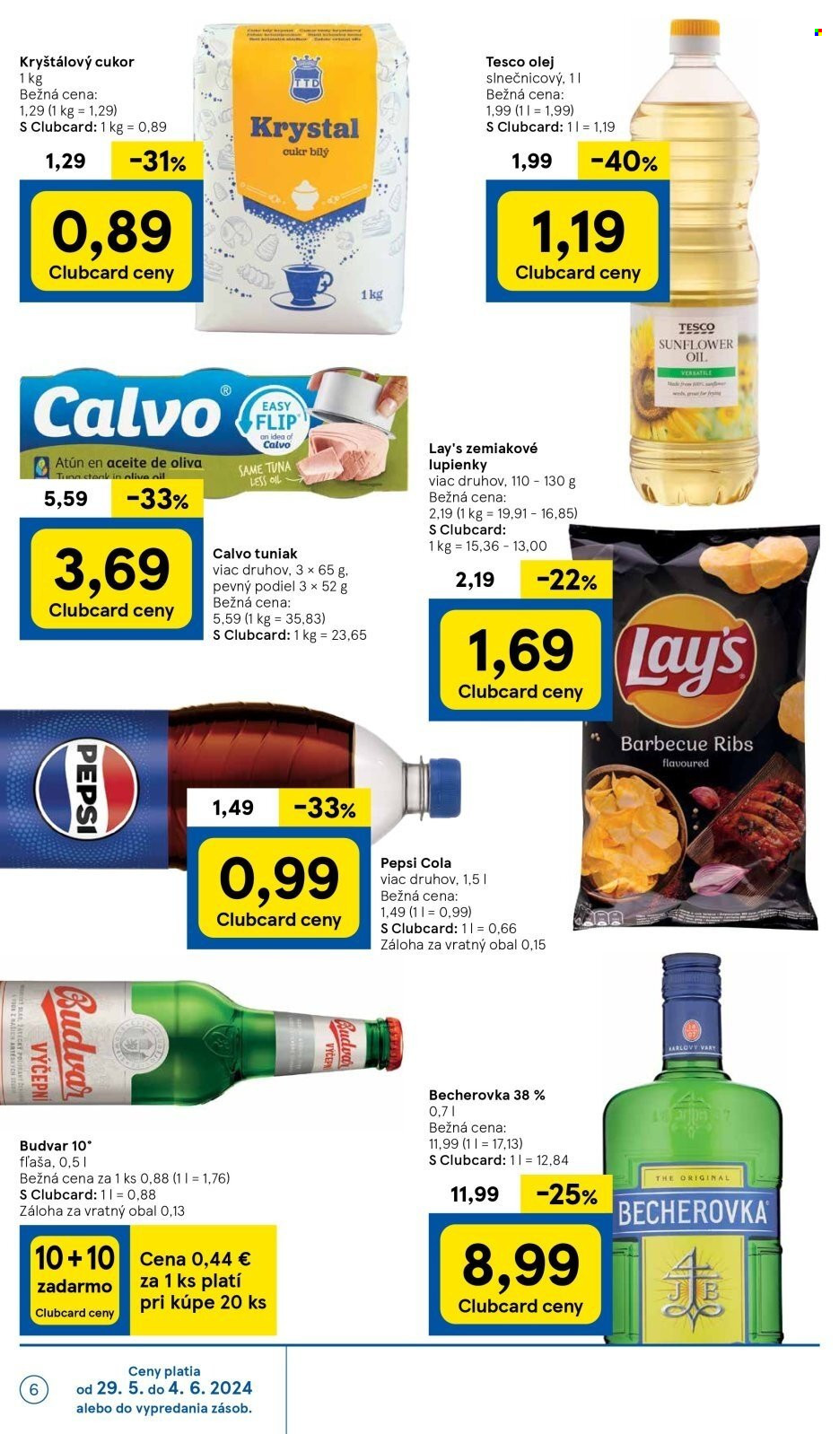 Leták TESCO - 29.5.2024 - 4.6.2024. Strana 6