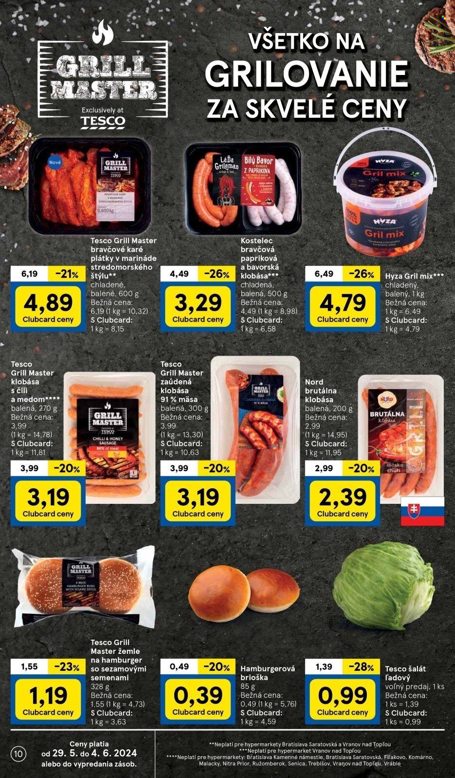 Leták TESCO - 29.5.2024 - 4.6.2024. Strana 10