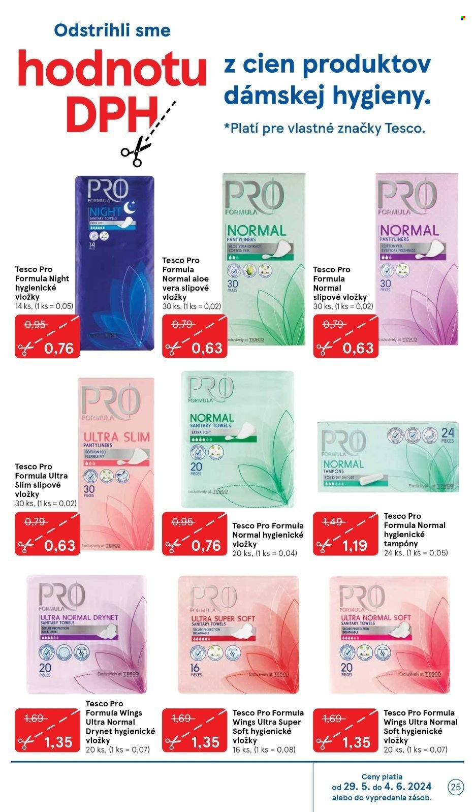 Leták TESCO - 29.5.2024 - 4.6.2024. Strana 25